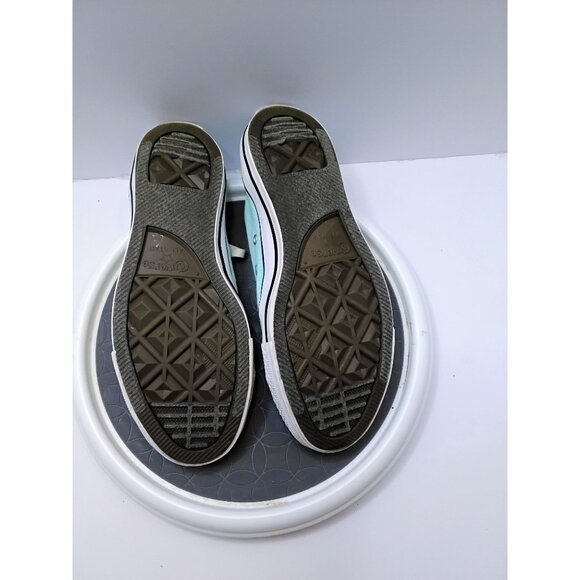 Converse All Star Low-Top Canvas Sneakers Turquoise Womens Size 8 Mens Size 10 U - Picture 4 of 7